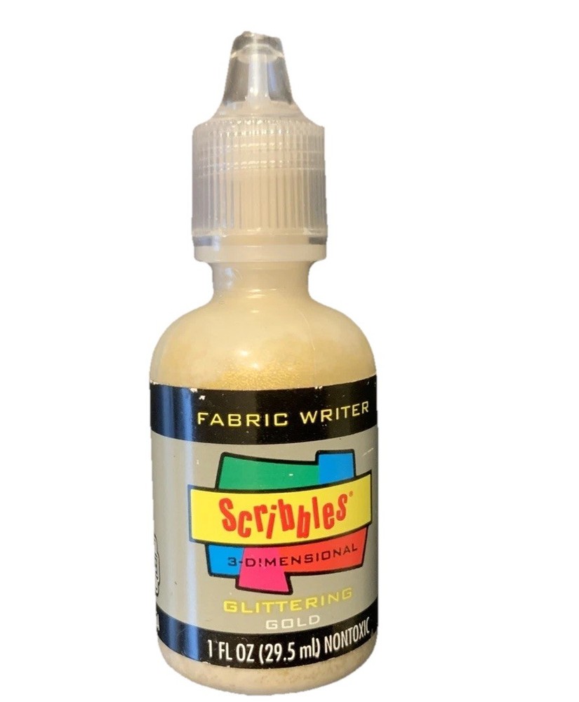 Fabric Writer Glittering Gold 1 Oz