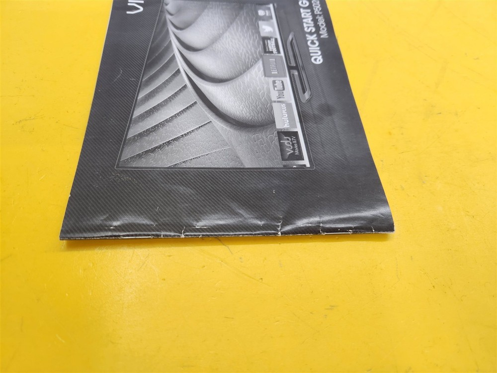 ⭐️⭐️⭐️⭐️⭐️ Vizio Quick Start Guide Model: P502ui-B1E