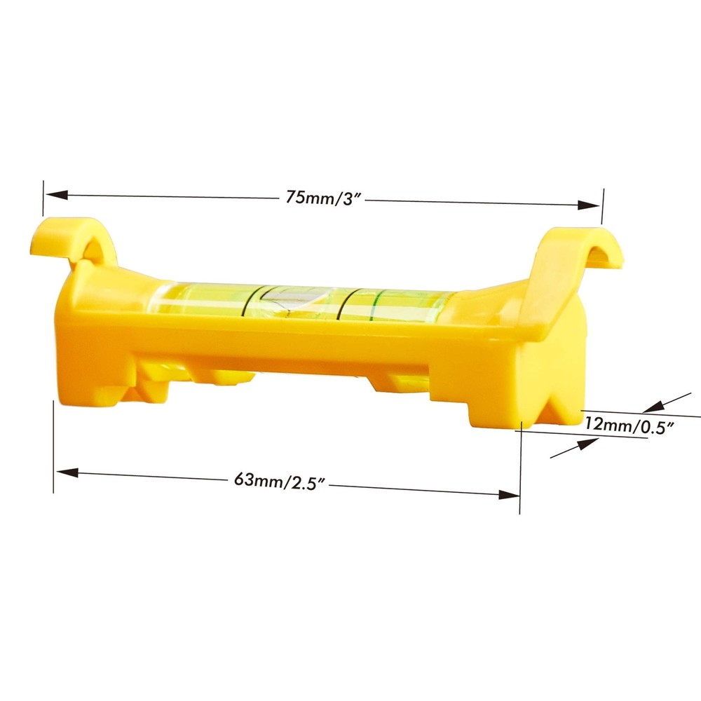 6 Pcs Hanging Line Level String Level Tools for Layout Brick Working Site Lining