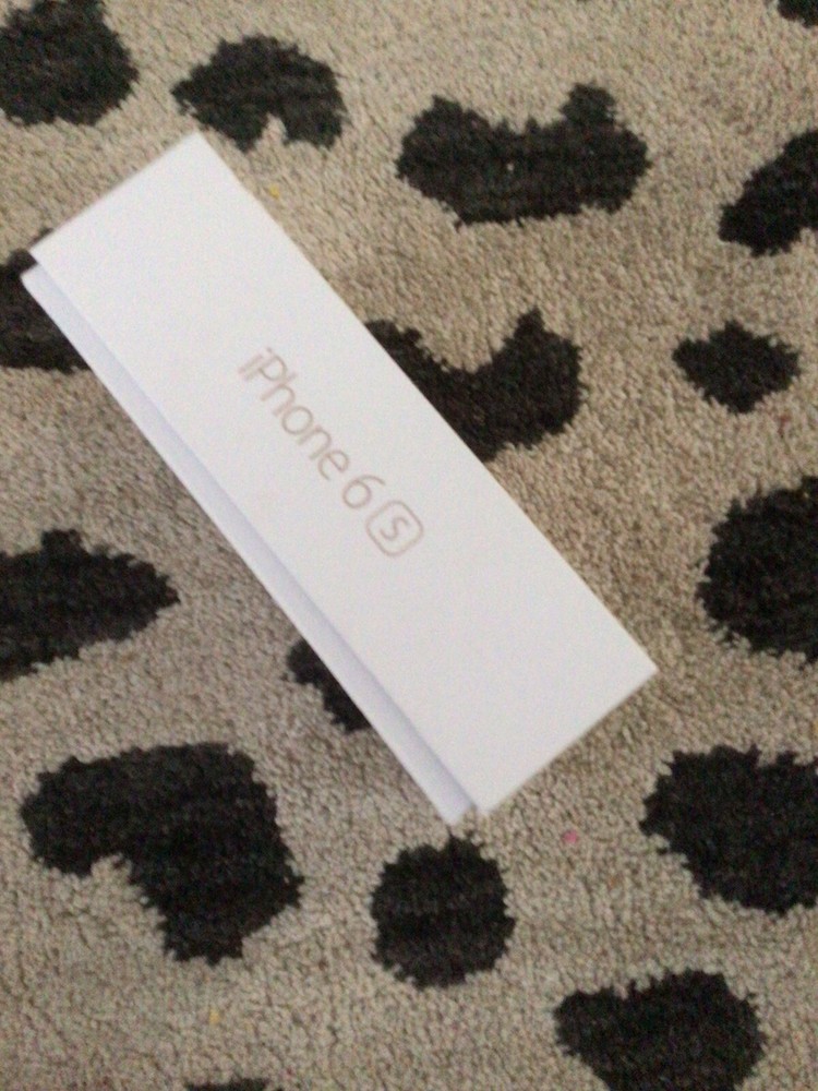 apple iphone 6S box ONLY Empty