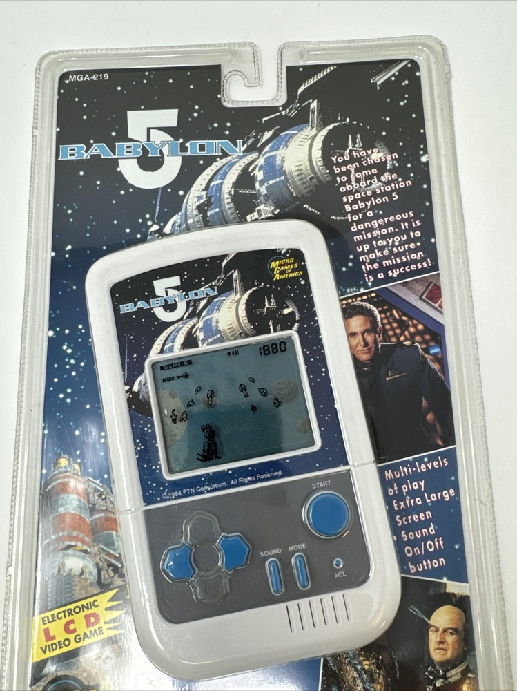 Babylon 5 Electronic Video LCD Game 1994 New In Package