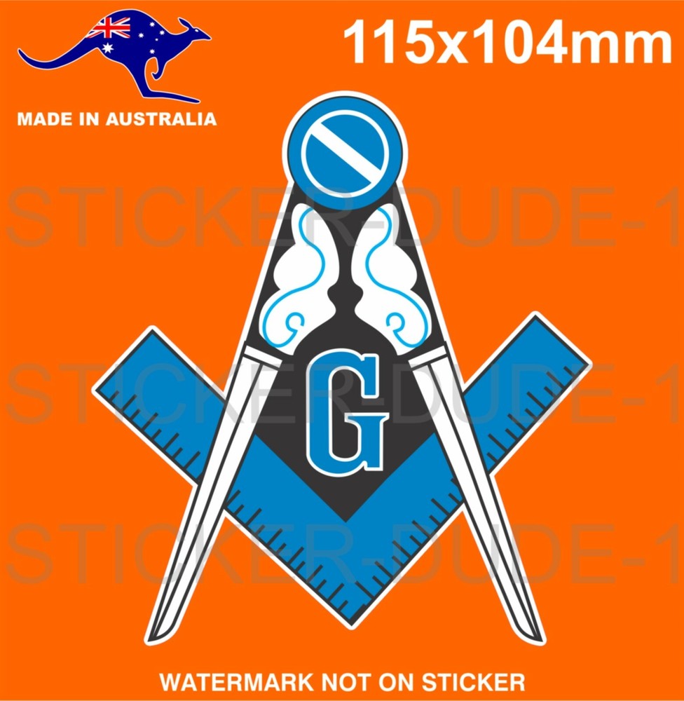 FREEMASON MASONIC STICKER