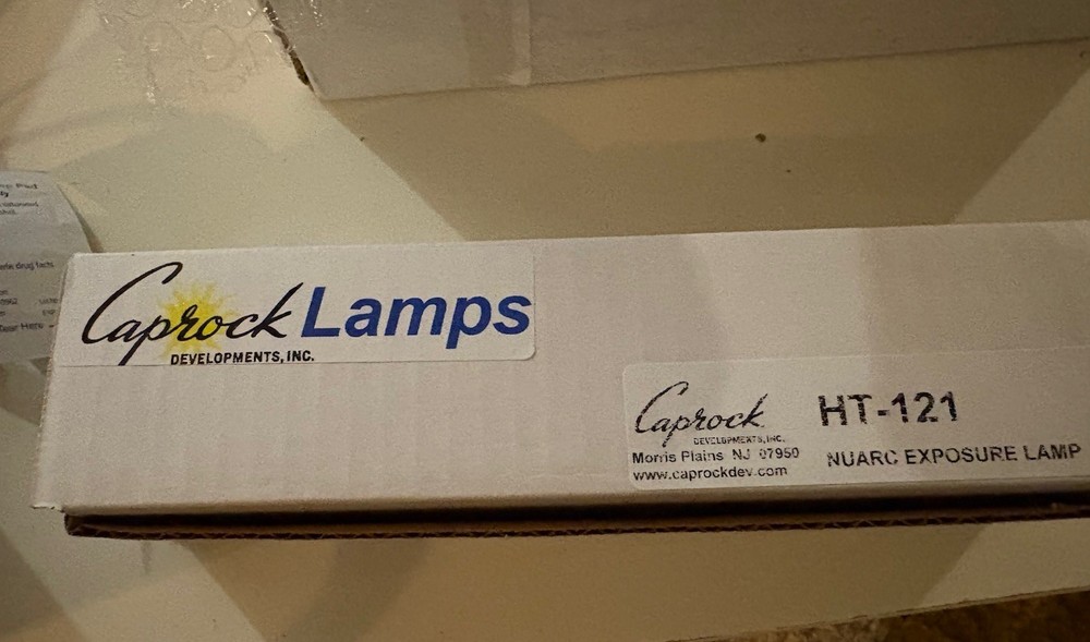 NUARC Exposure Lamp HT-121