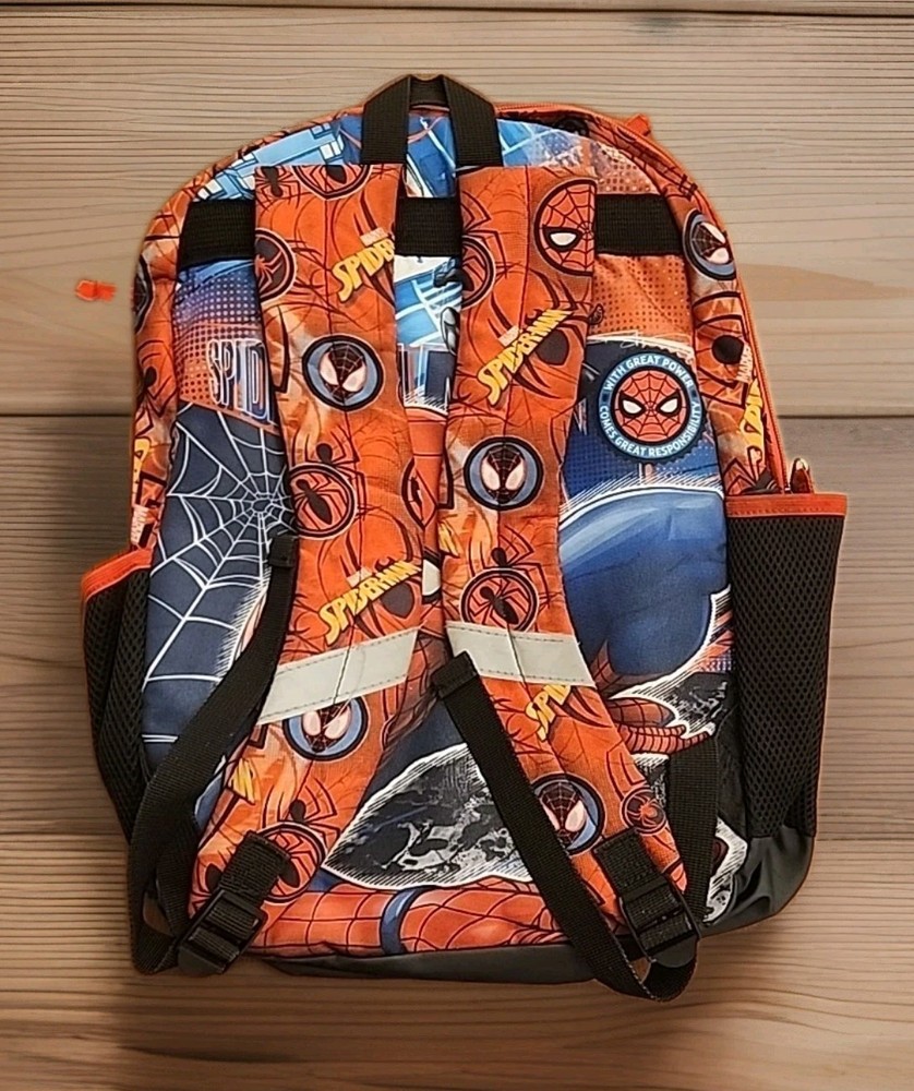 Marvel Spiderman Backpack Amazing Spider-Man Sport School Travel Backpack