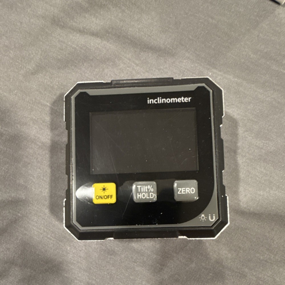 Digital Laser Protractor Inclinometer Square Head Electronic Dipmeter