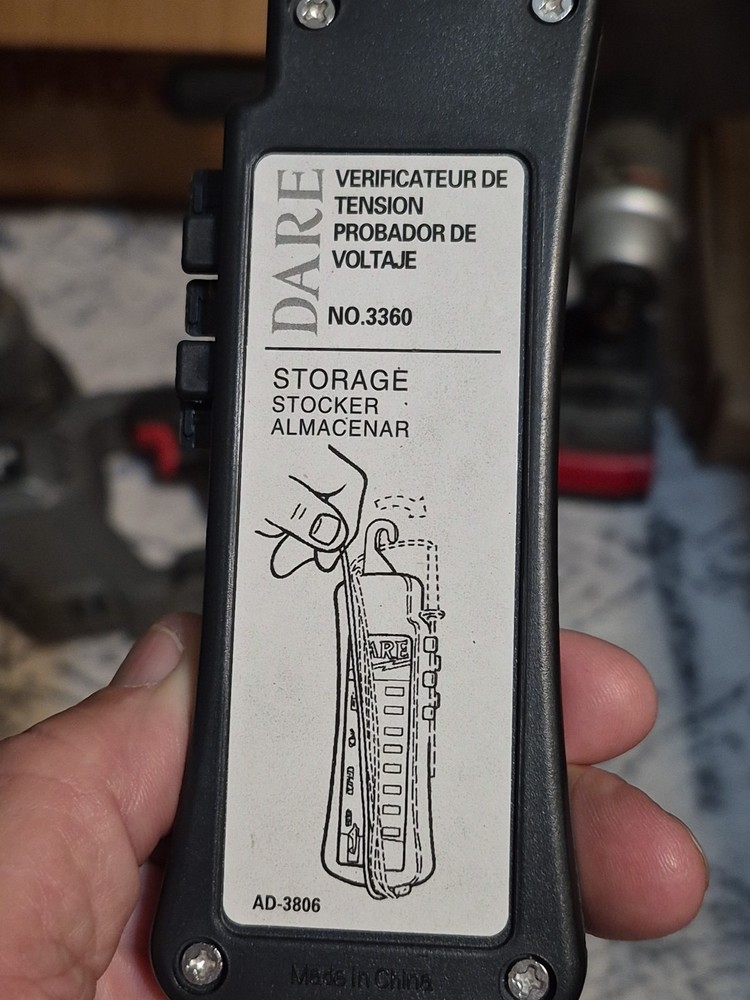 Electric Fence Tester Eight Light Voltage Indicator