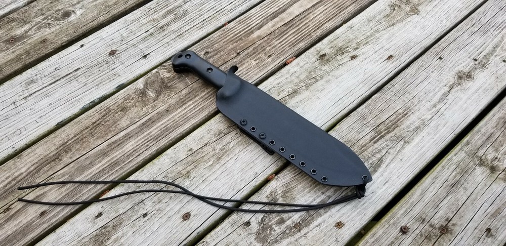 CUSTOM Kydex sheath for the BK9 with TEK-LOK 2.0