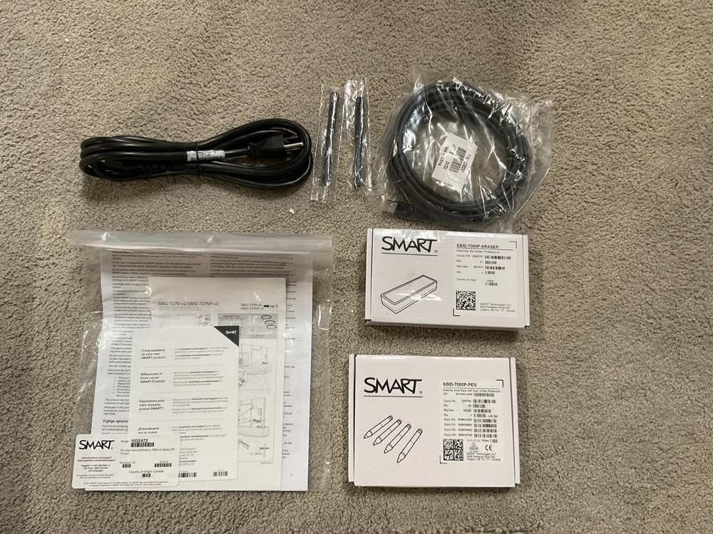 Smart Technologies Smart Board 7075-P 75" Interactive Display SBID-7275P-V2