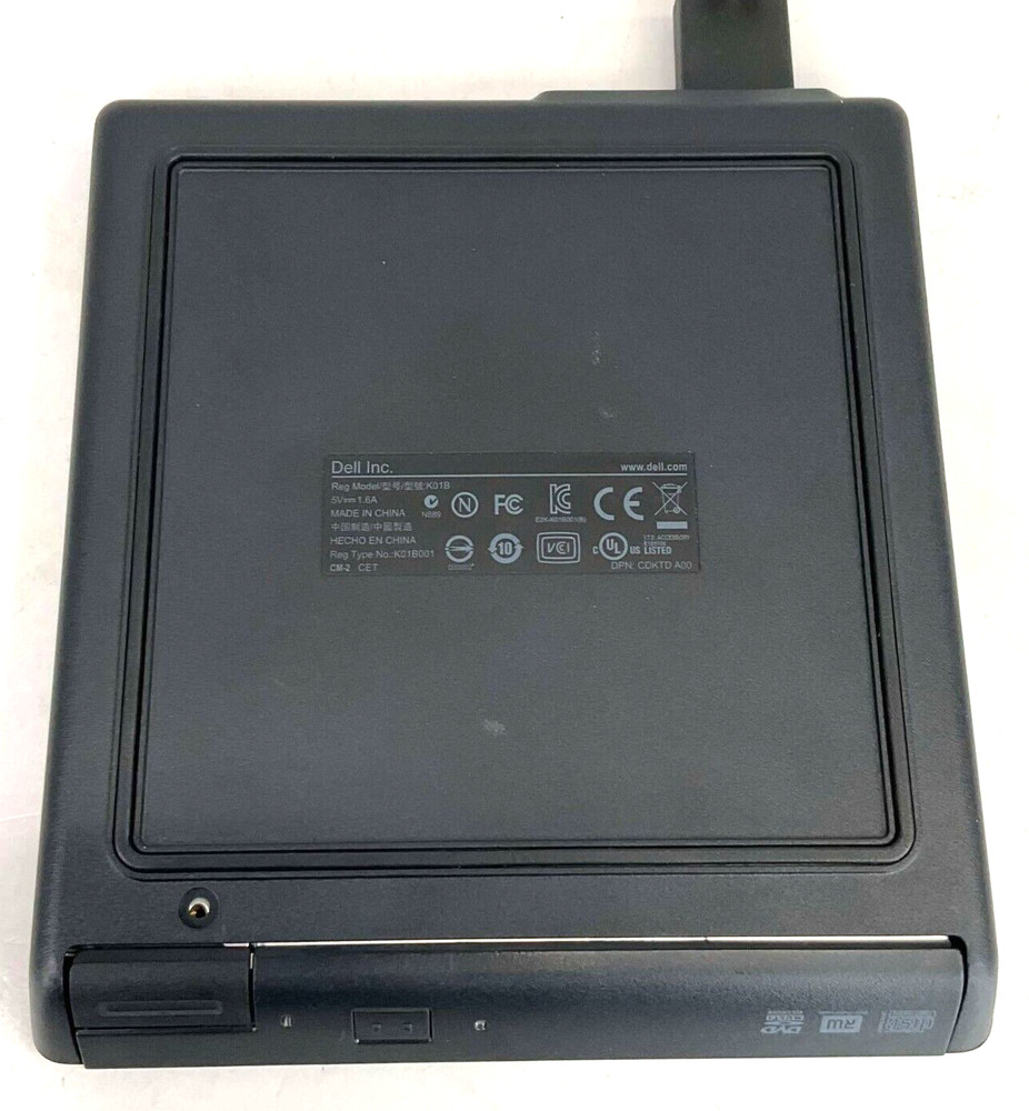 Dell Latitude K01B eSATA External Optical Drive With Cable