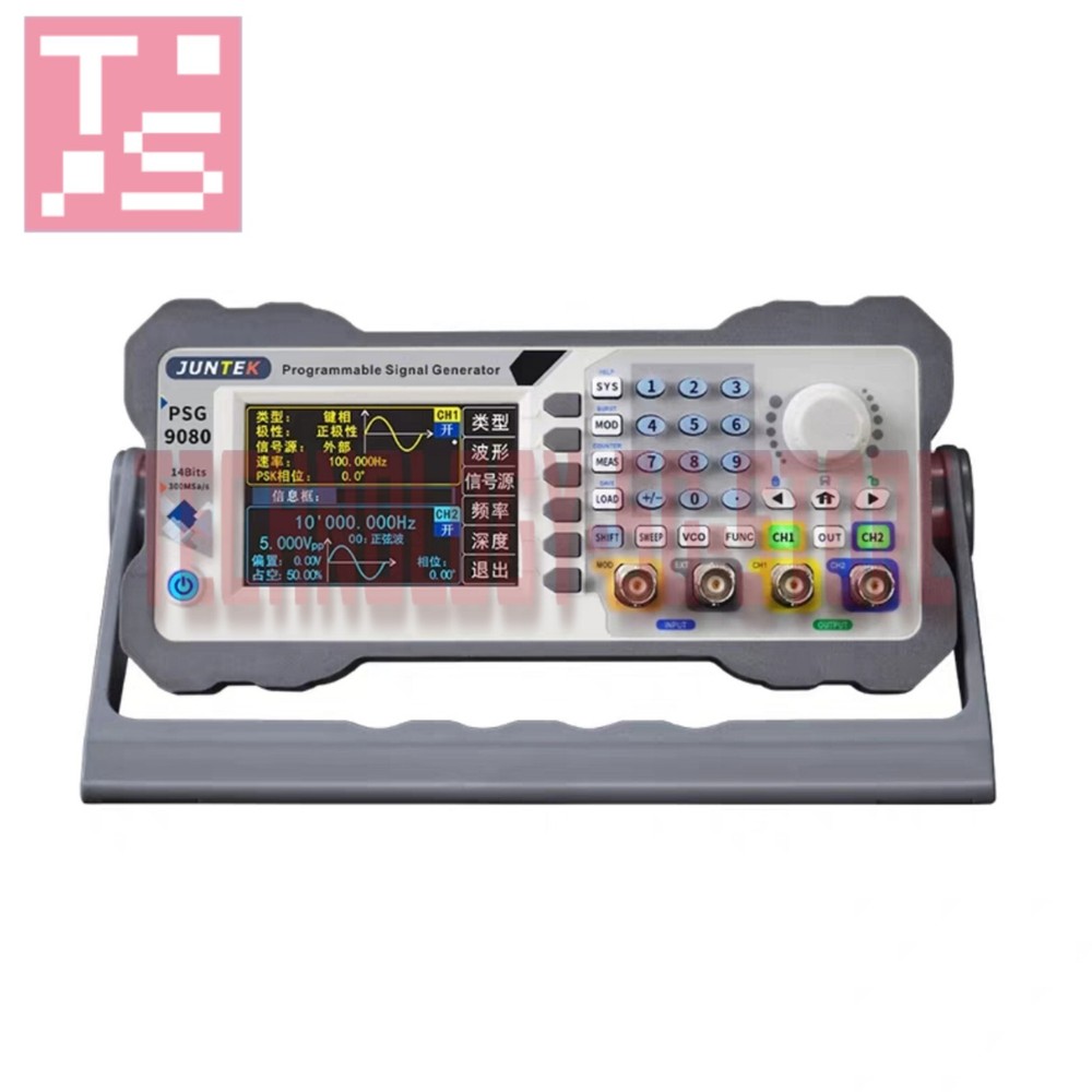 JUNTEK PSG9080 Dual-channel function arbitrary wave pwm sweep frequency meter