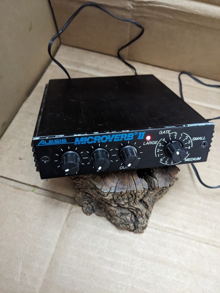 Alesis Microverb II Digital Reverb Processor W/ Power