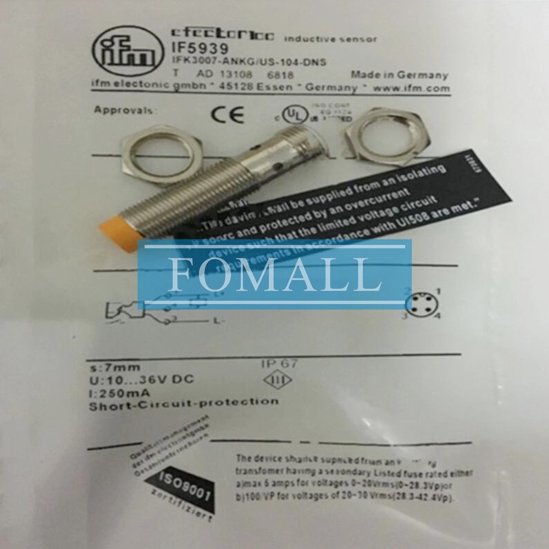 1Pcs New Proximity switch sensor IF5939