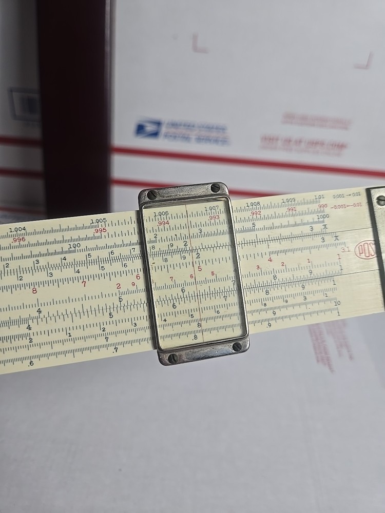 Post 1460 Versalog Slide Rule + Case