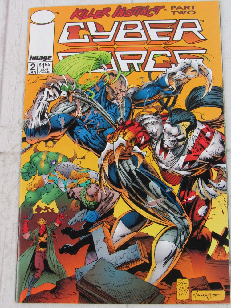 Cyberforce #2 Jan. 1994 Image Comics