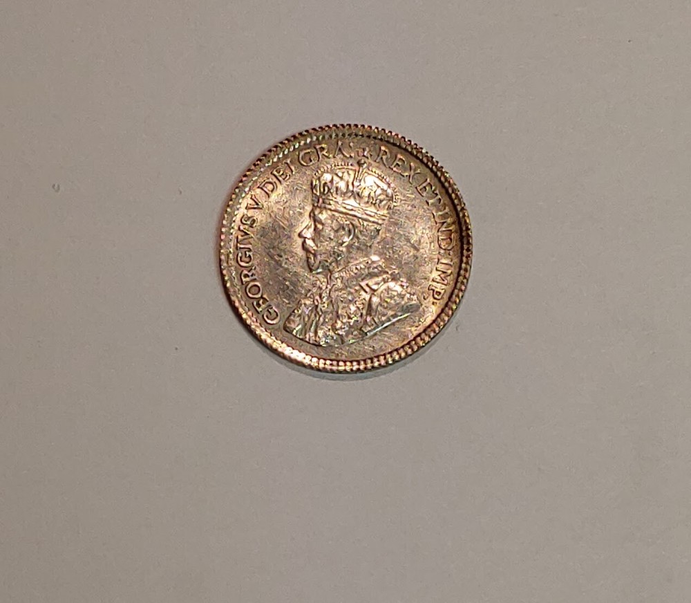 Canada CH BU 1914 Silver 5 Cent Nickel - C8035