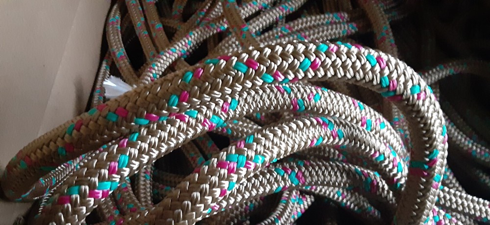 9/16 x 200 ft. Double Braid-Yacht Braid Polyester Rope. BSGDTF