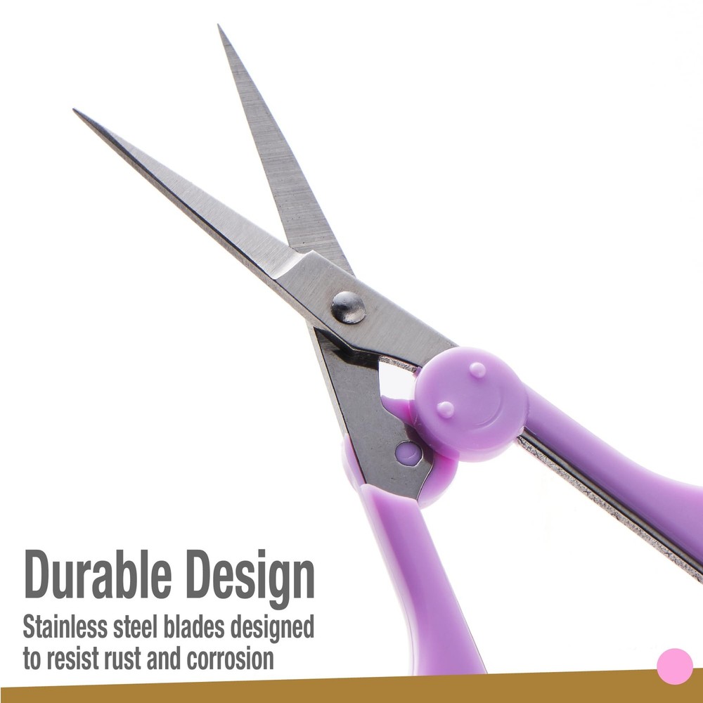 Beaditive Detail Scissors Set 2 Pc Precision Fine Tip Craft Sewing Sharp