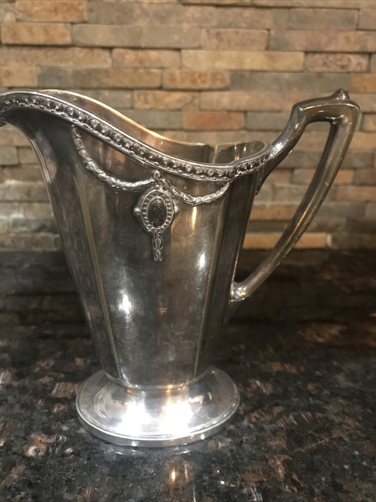 Vintage Silver Small Creamer