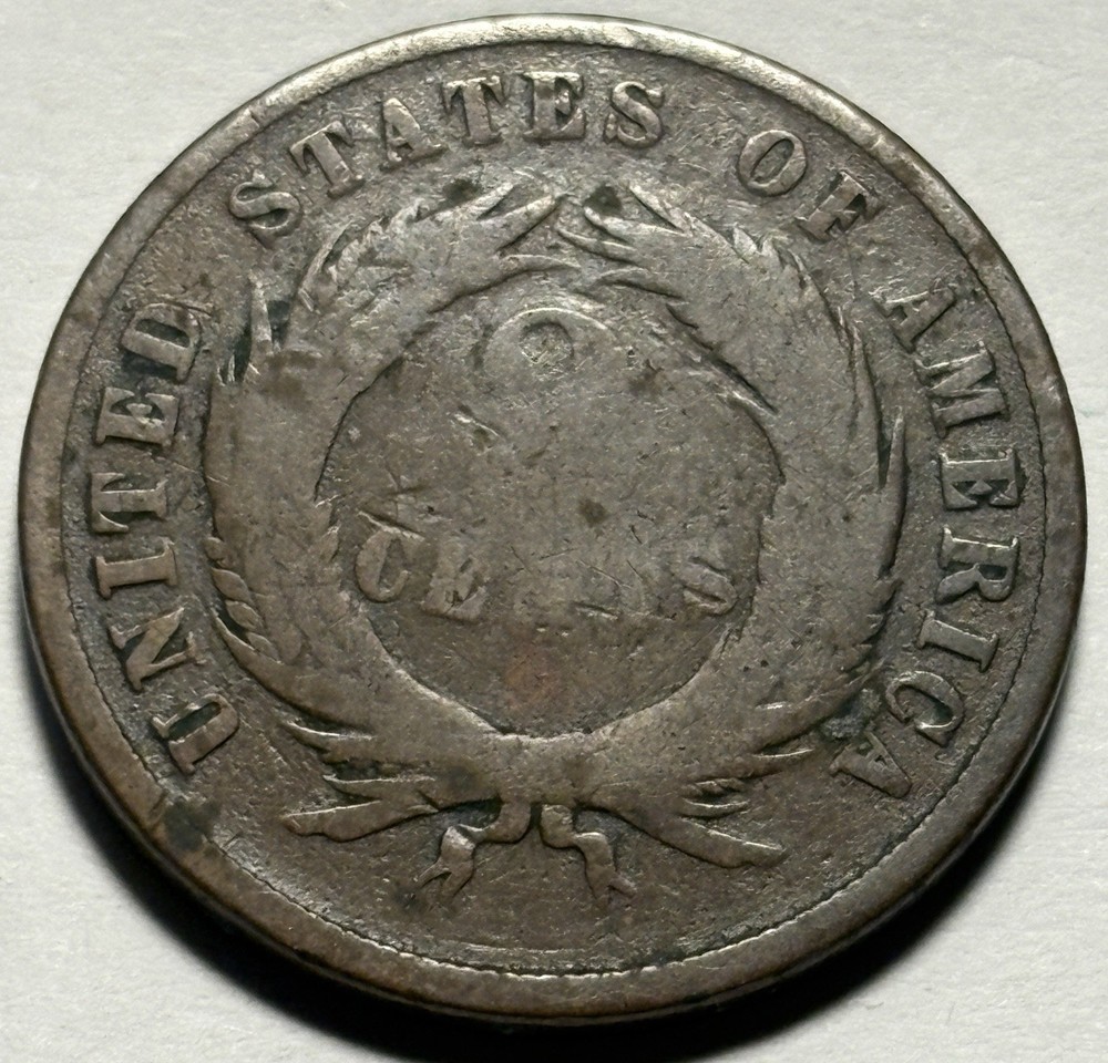 1868 Two Cent Piece — Circulated
