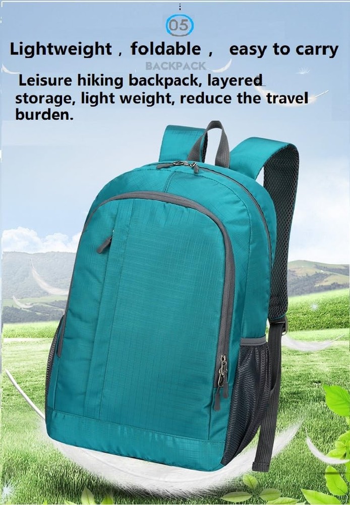 Ultra Lightweight-Packable-Hiking-Backpack Foldable Travel Camping Daypack Ca...