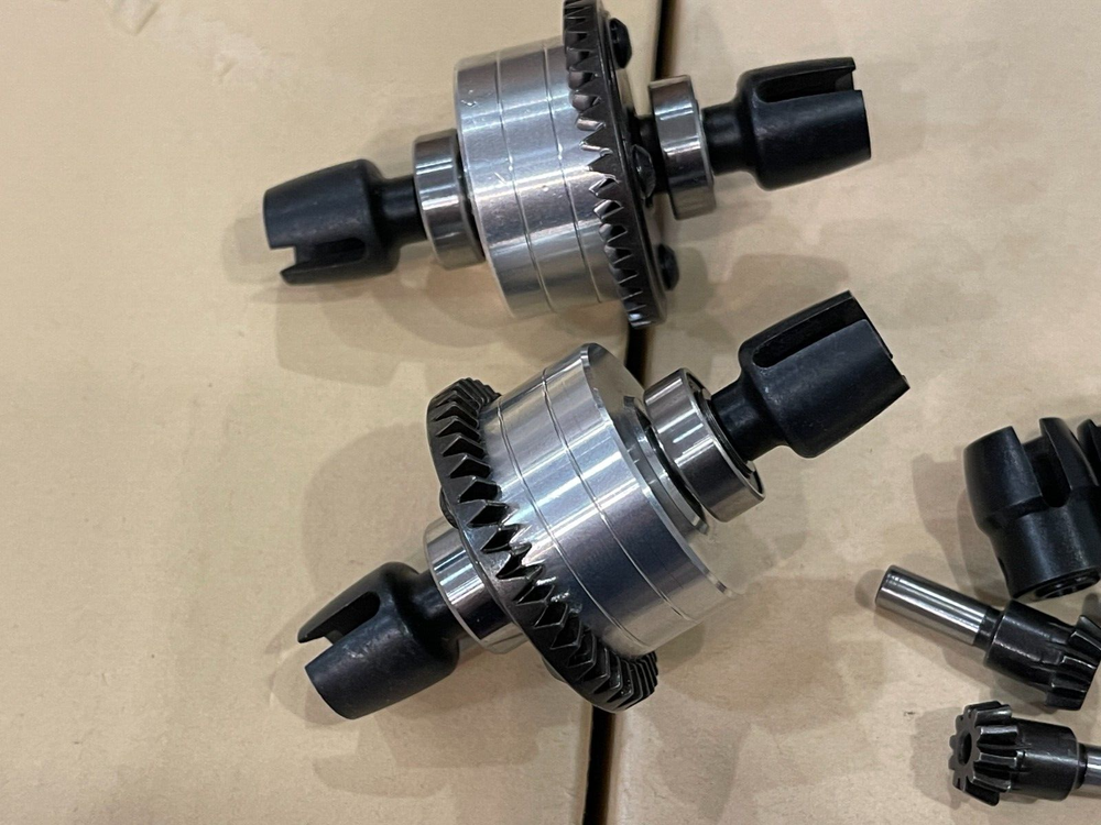 Front & Rear Diff Combo Complete w/ Gears 43T 10T for Arrma Infraction 6S BLX