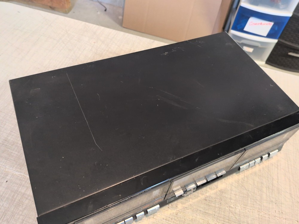 Vintage Fisher CR-W48H Cassette Deck UNTESTED