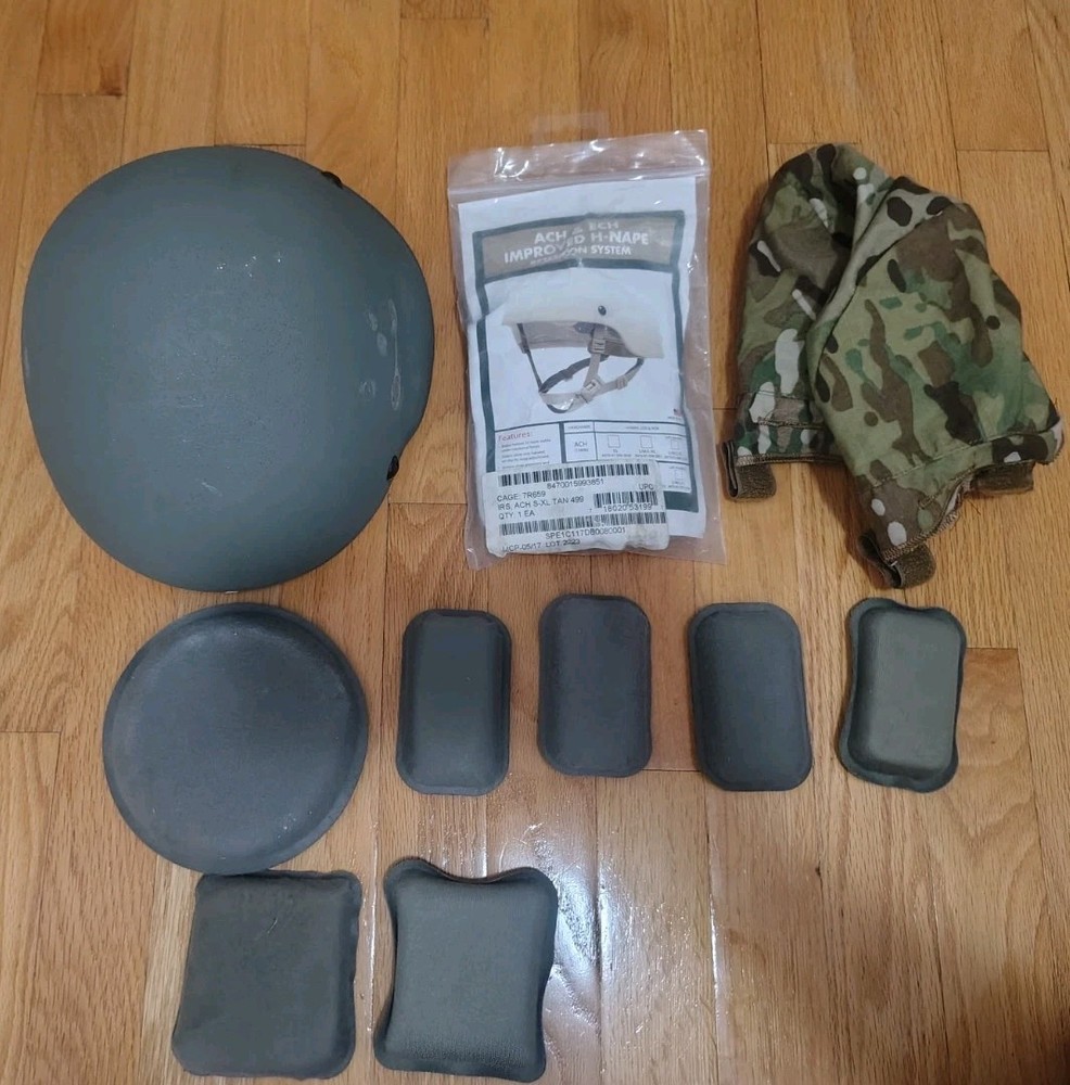 Advanced Combat Helmet ACH, Gentex  Small Ballistic,  Accessory Kit