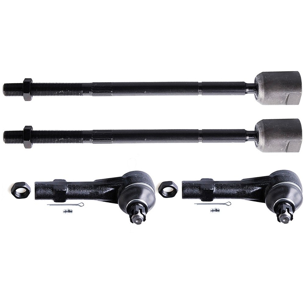 Front Inner Outer Tie Rod Links Steering Part For 1992-2002 Dodge Viper