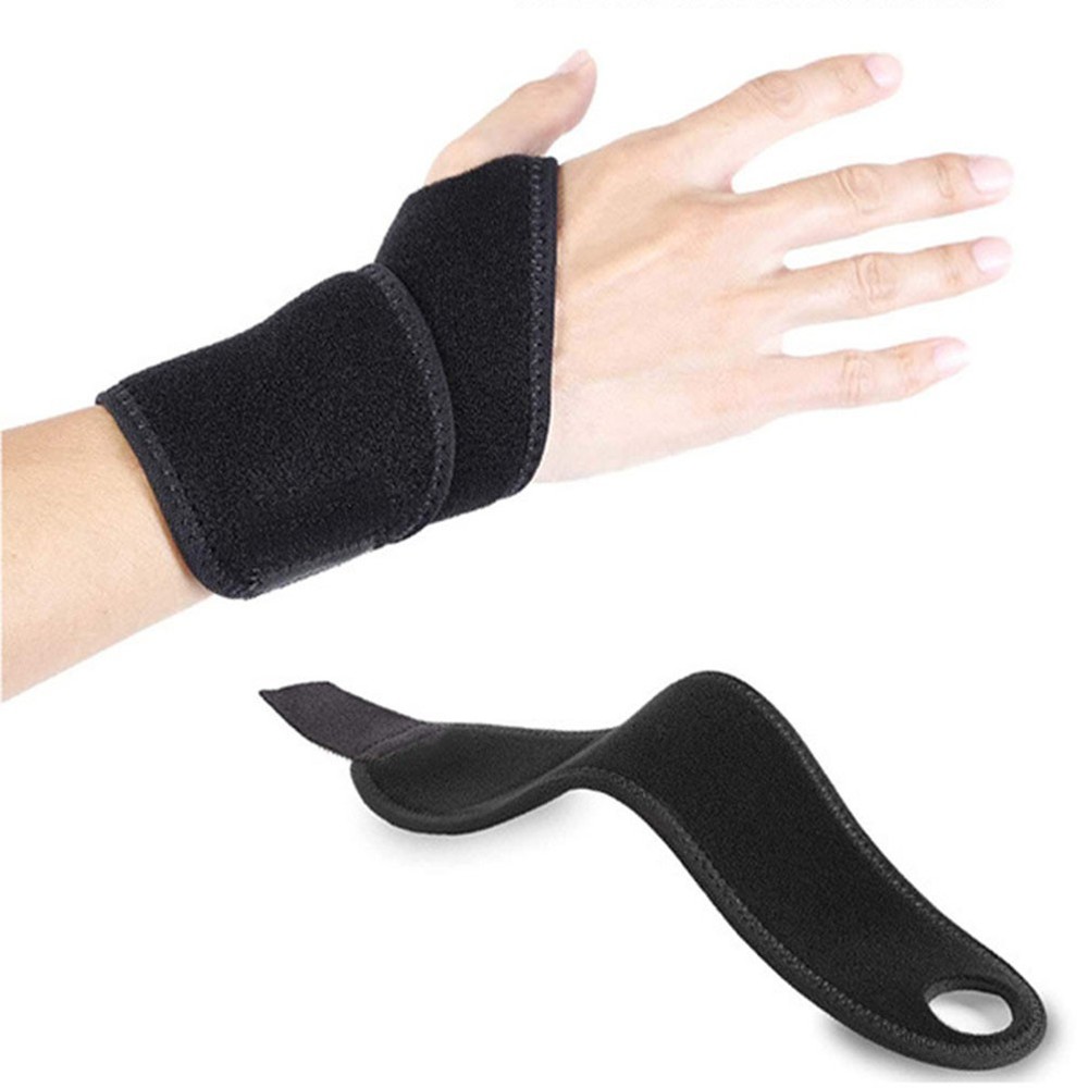 2 Pcs Adjustable Sports Wrist Wraps For Weightlifting And Training Support
