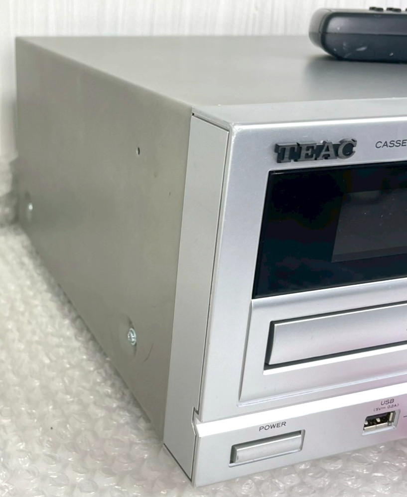 TEAC AD-850 CD Cassette Deck Combo Player With Remote Tested Working