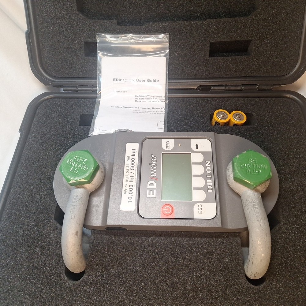 Dillon EDjunior Industrial Load sensor (10,000lbs) with case