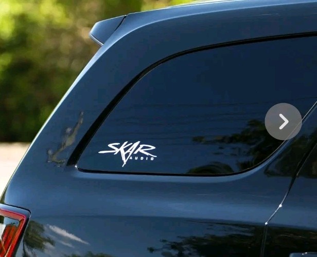 skar audio sticker Decal