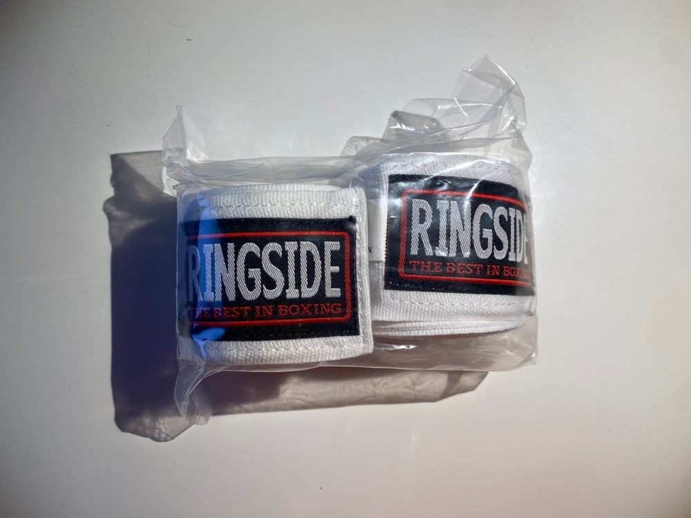 Ringside Mexican-Style Boxing Handwraps - 180" - White