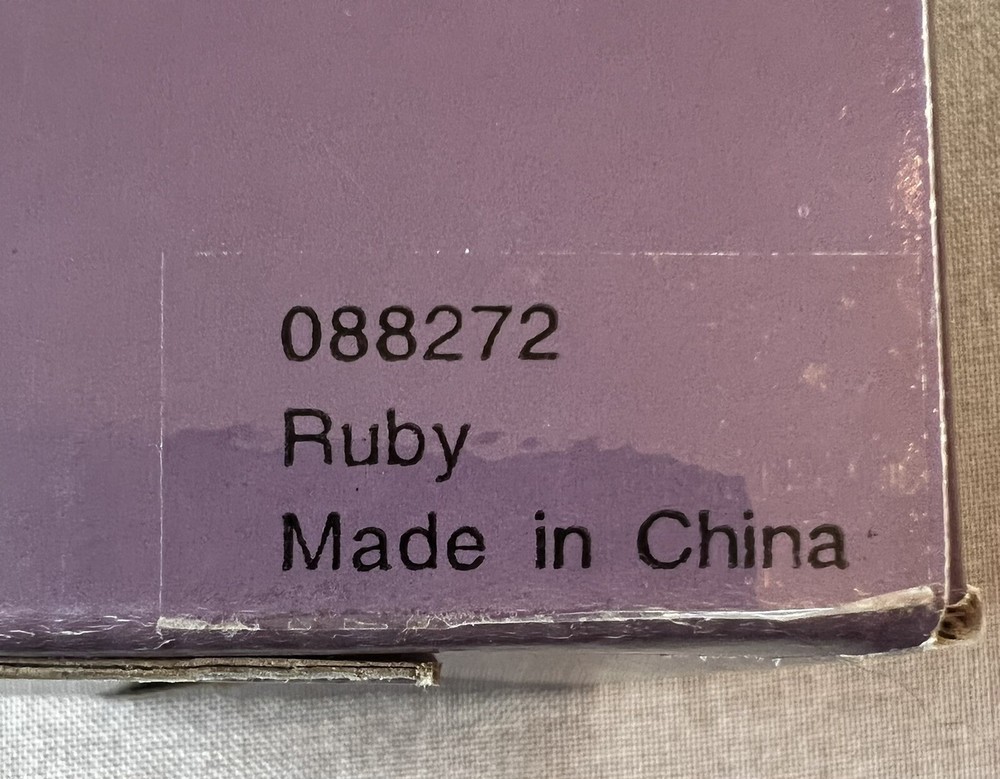 Annette Funicello Ruby Red Bear 88272 Certificate