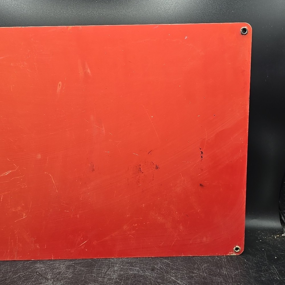 Vintage Red Exit Sign 10x14