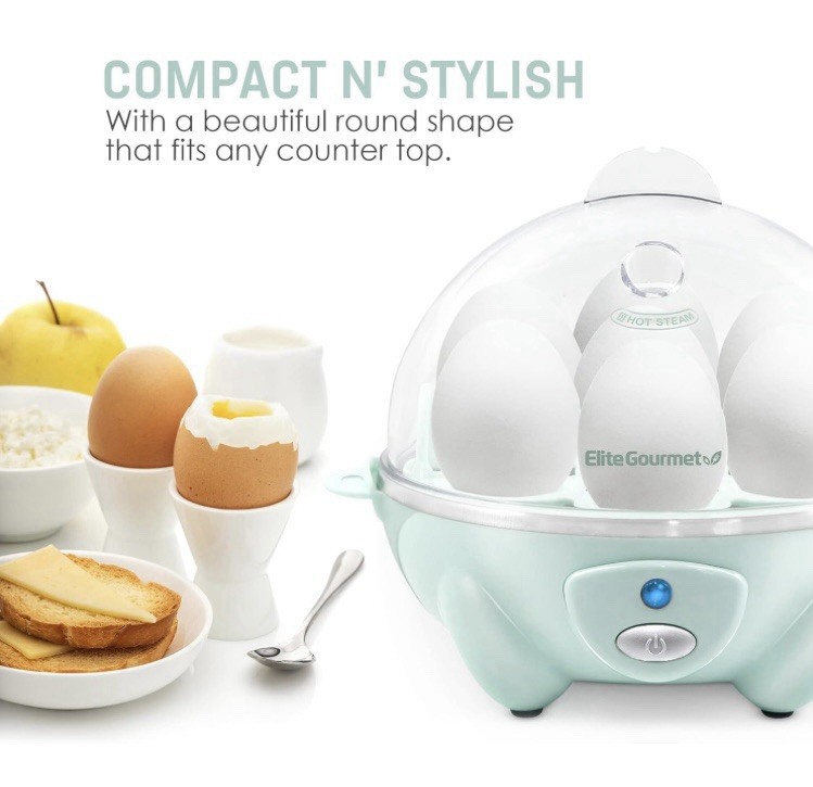 NWT-ELITE GOURMET-EASY EGG COOKER