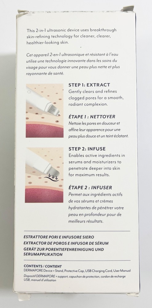 DermaFlash DermaPore Pore Extractor & Serum Infuser LE "Glitter"