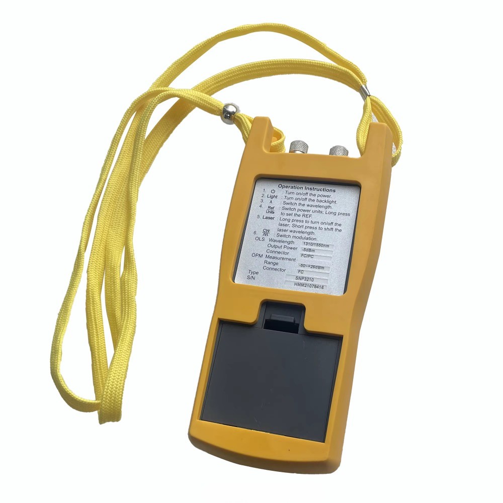 Optical Multimeter with Optical Power Meter and Optical Light Source 2 in 1