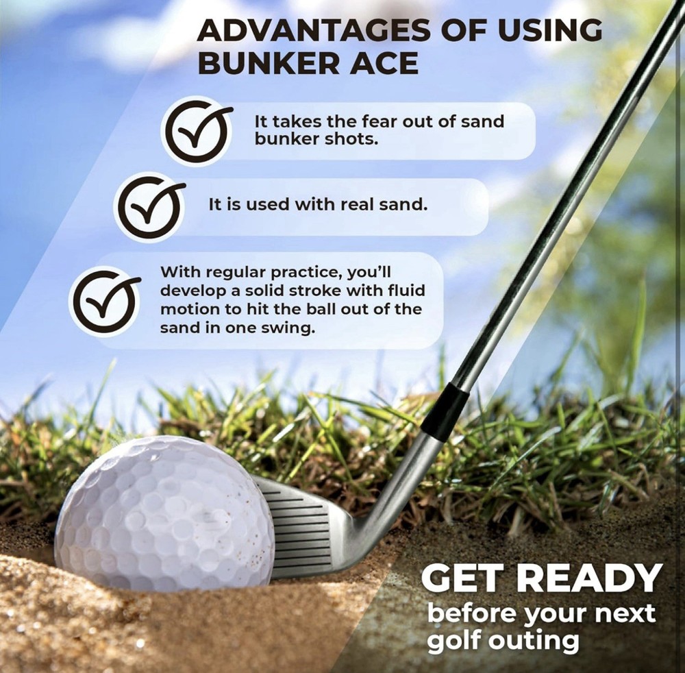 Bunker Ace - Golf Develop A Solid Sand Bunker SWING!