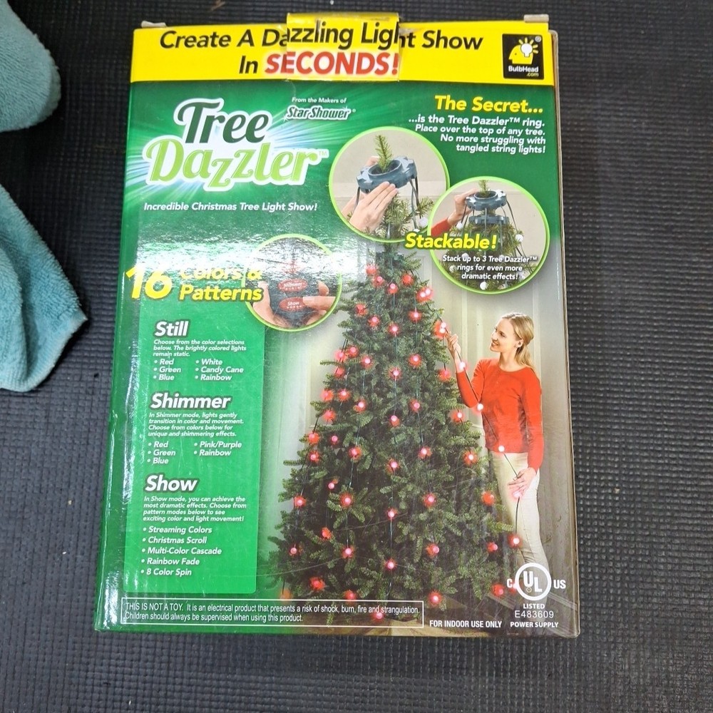 Tree Dazzler Shower Tree Light Show Light Set NOB