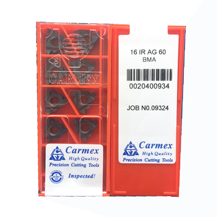 CARMEX 16 IR AG 60 BMA Carbide Inserts CNC TOOL ✦Kd