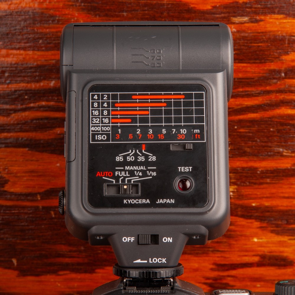 Yashica CS-250 AF Hot Shoe Mounted Camera Flash Tested Working