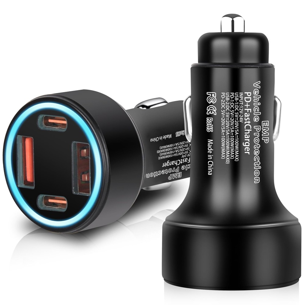 EMP Vehicle Protection, Protector Comes with Interfaces, 2 USB and 2 PD