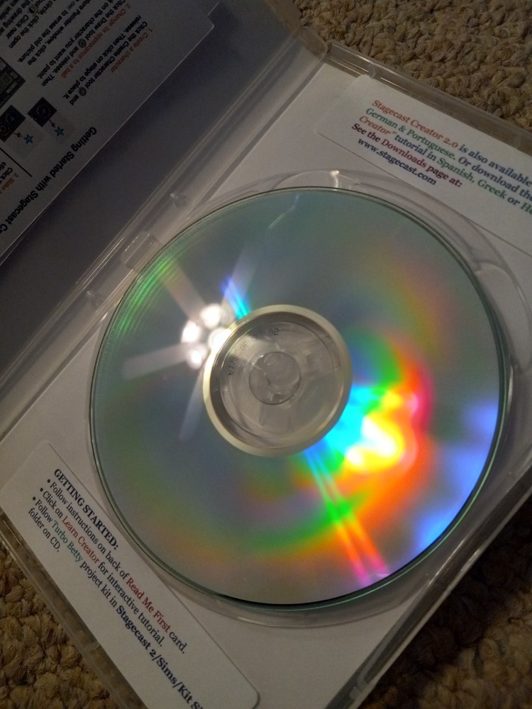 Rare! Vintage Stagecast Creator 2.0 PC/MAC Programing Game Building 2006 PRIVATE