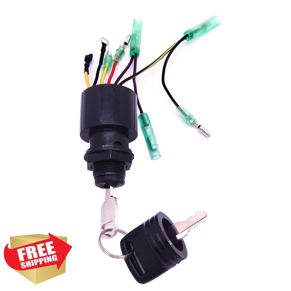Mercury Mariner Outboard Ignition Switch 3-Position w/Keys