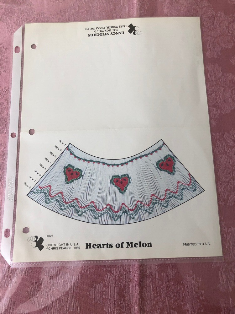 SMOCKING PLATES - You Choose