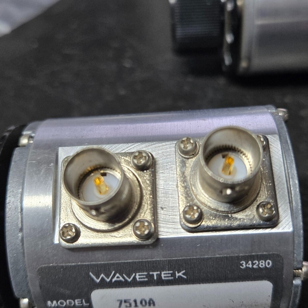 WAVETEK Model 7510A - 75 Ohm Step Attenuator - 0-10 dB - 1 dB Per Step TESTED!!