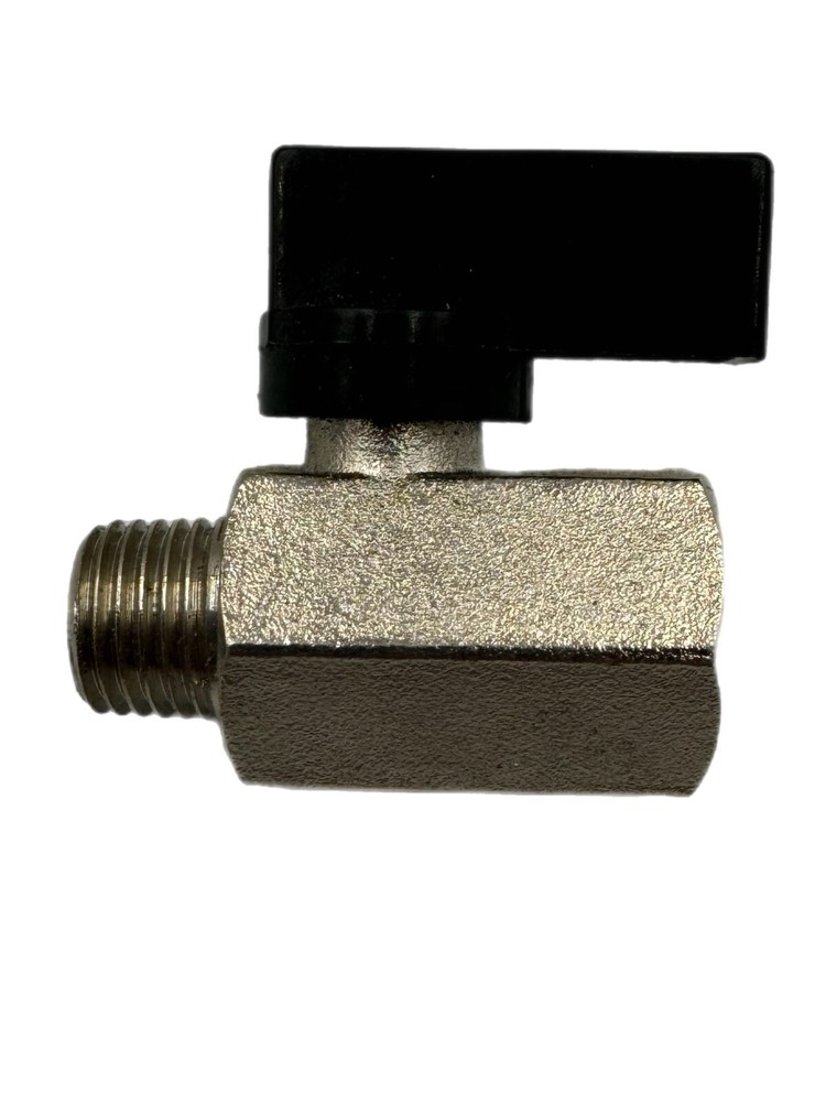 1/4" Ball Valve with Male - Female NPT   BVLV0.250FPMF