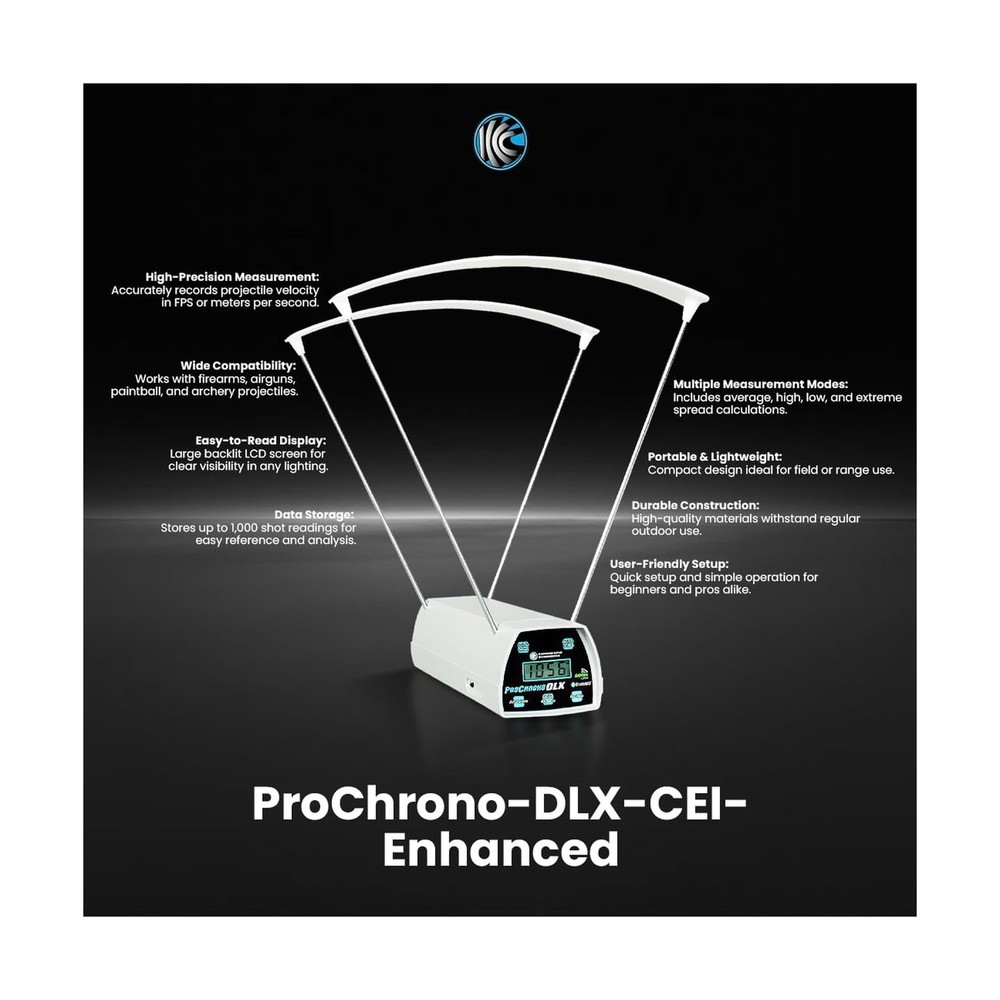 Competition Electronics ProChrono DLX Chronograph White