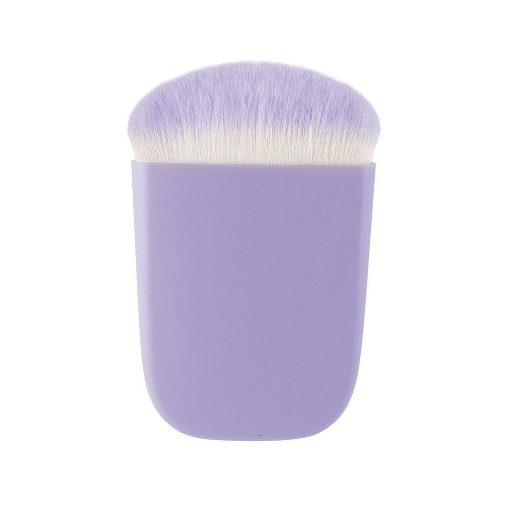 Professional Makeup Brush With Comfortable Handle Synthetic Fibers Full Coverage